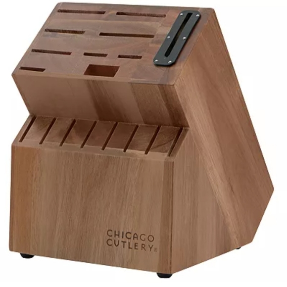 Chicago Cutlery Insignia Guided Grip 18-Piece knife set with block - Picture 6 of 8